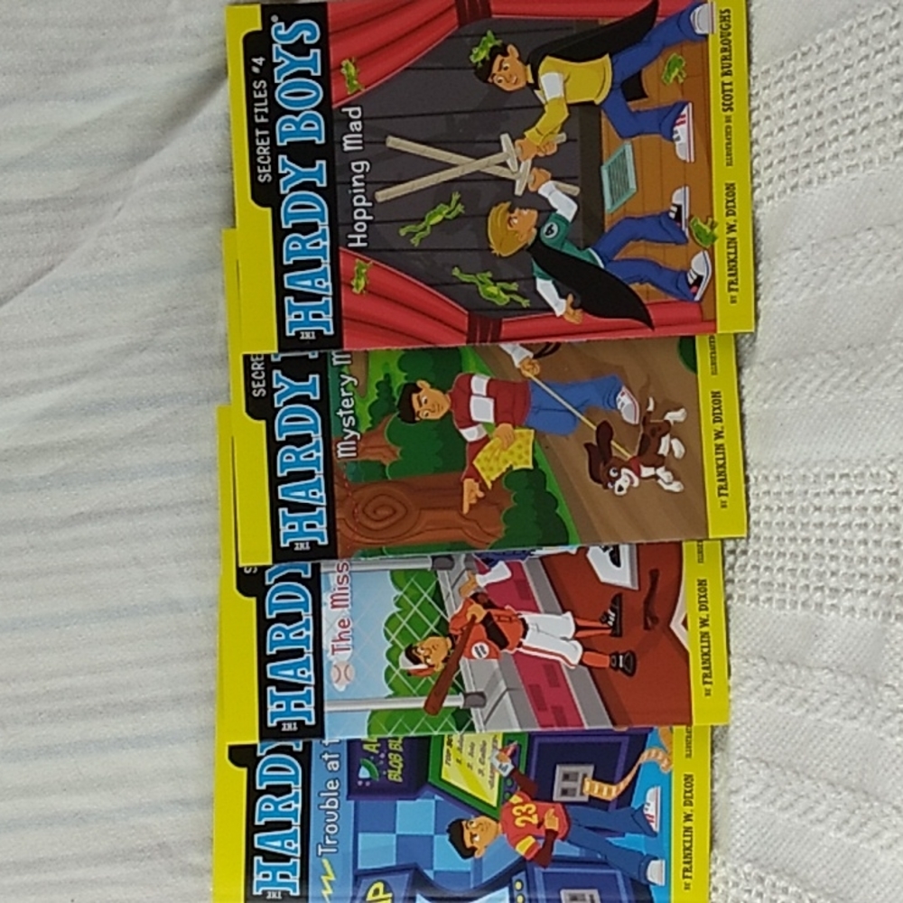 The Hardy Boys Chapter Books Brand New Number 1 - 4
